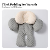 All Season Use Baby Stroller Padding Soft & Comfortable Universal Baby Seat Liner Pure Cotton Material for Infants, Bouncer, Swing
