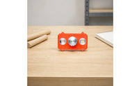 Triangular Tabs Drilling Positioning Slider Rectangular Ruler Slider Block Orange