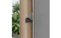 Outdoor Side Awning Mounting Bracket Heavy-Duty Side Awning Bracket Weatherproof Support Easy to Install for Homeowners