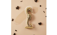 Nautical Decor Brass Seahorse Figurine Intricate Details Seahorse Desk Ornament Artisan-Made Miniature Brass Tea Pet for Collectors, Desktop, Office, Bookshelf