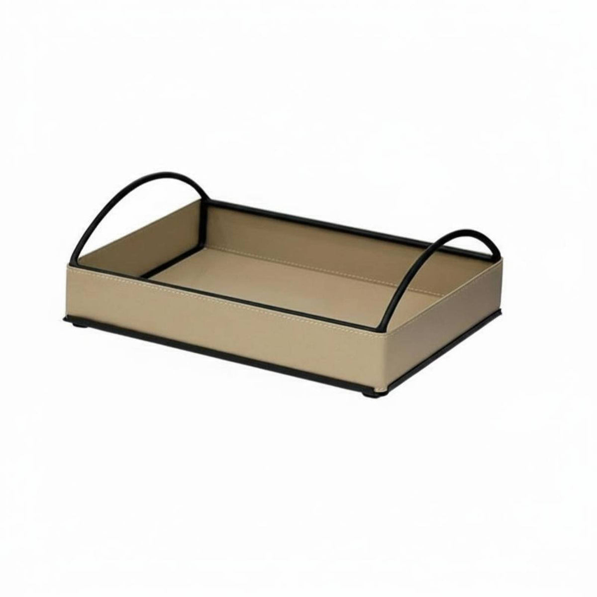 Leather Valet Tray Nordic design Desktop Organizer Multi-Purpose for bureau, Men