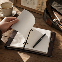 A5 Loose-Leaf Notebook with Acid-Free Paper for Sketching, Journaling, and Art
