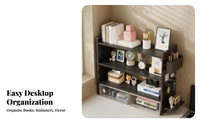 Pegboard Desk organizer with Drawer Space-Saving Pegboard Shelf System for Children