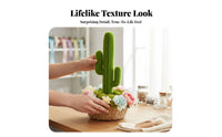 Artificial Lichen Mushroom Mossy Texture Flocked Figurine Photography Prop Green Flocked Ornament for Event Planners, Shop Owners, Window Display