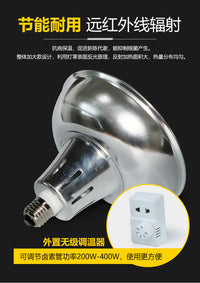 卤素保温灯卤素养殖取暖灯节能可调灯口育雏加热灯泡育雏保温灯泡