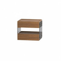 Minimalist Design Sculptural End Table Modern design Nightstand Light Luxury Bedside Cabinet Nordic Aesthetic for Homeowners, partners, Students, Guest Room, Apartment, Hotel, Office