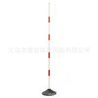 Soccer Training Corner Flag Pole with Water-Fillable Rubber Base
