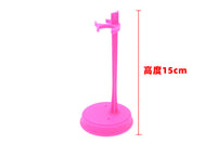 Doll Stand for Display, Adjustable Height, Waist Clip or Leg Support