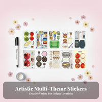 20 Sheets Shaped Memo Sheets Fun and Creative Die-Cut Notepad Set Multiple Designs Interactive Note Paper for DIY Enthusiast S, Artists, Crafting