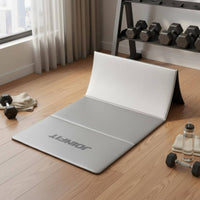 Easy to Compact Folding Exercise Mat Portable Folding Workout Mat Multi-Purpose Sit up Pad Cushioned for Gym