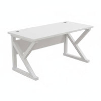 Wide Desktop Gaming Computer Desk Sturdy & Stable E-Sports Desk Easy Assembly PC Gaming Table Cable Management for Students