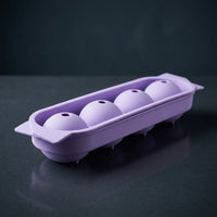 Soft Drinks Ice Ball Maker for Kitchen Gadgets, Food Grade Reusable Tray for Party Supplies, Large Round Ice Balls, Easy to Demould Design