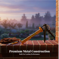 Caulking Heavy Duty Half-Barrel Caulking Sturdy Hand Tool for Construction Workers, DIY Enthusiasts, Home Improvement, Renovation, Lavatory
