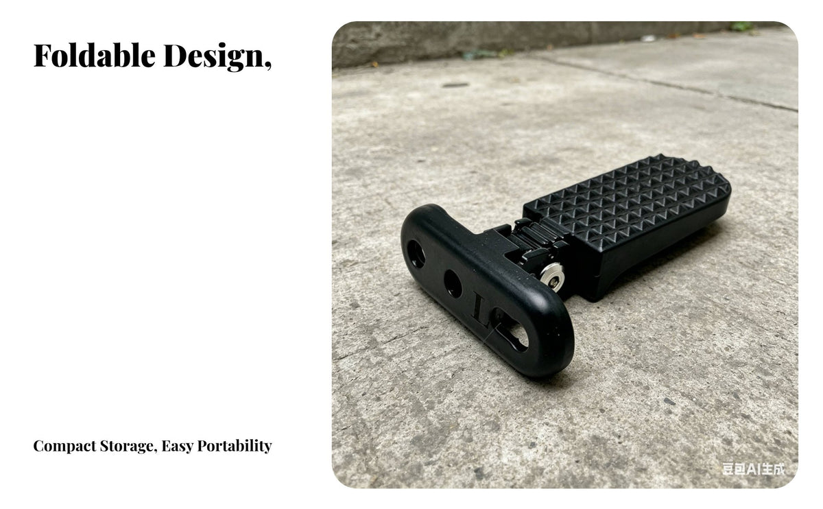 2 Pieces Electric Bike Foot Pegs Anti-Slip Electric Two-Wheeler Foot Pedals Universal Footrest Pedal Easy Install Vehicle
