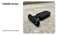 2 Pieces Electric Bike Foot Pegs Anti-Slip Electric Two-Wheeler Foot Pedals Universal Footrest Pedal Easy Install Vehicle