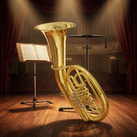 Euphonium with Case Beginner Euphonium Professional Wind Instrument for Beginners, Students, Practice