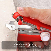 Handheld Stitching Device Easy to Use Mini Manual Stitcher Single-Hand Portable Sewing Device for Students, Beginners, Home, Dorm Room, Travel
