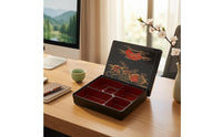 Five-Compartment Bento Box 5 Compartment Lunch Box Portable Food Container
