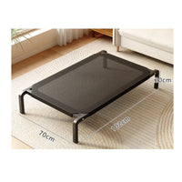 Improved Ventilation Breathable Mesh Dog Bed Rectangular Platform Pet Furniture for Indoors
