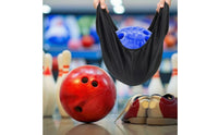 Bowling Ball Cleaning Bag Soft Bowling Polishing Bag Absorbent for Bowlers