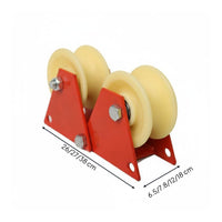 Labor-Saving Corner Pulley System Compact Corner Rope Guide for Professionals