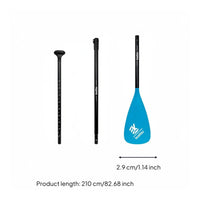 Collapsible Design Stand up Paddle Sturdy Construction Adjustable SUP Paddle Ergonomic T-Grip Watersports Equipment for Beginners