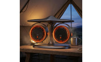 5-Speed twinHead Desktop Fan 90-Degree Tilt twinHead Desk Fan