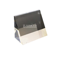 Acrylic Slanted Triangular Necklace Display Stand with Mirror Polish