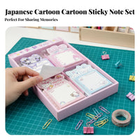 Cartoon Y Note Repositionable Self Note Paper Removes Cleanly Self Memo Pages for Kids, Students, School, Journaling, Scrapbooking