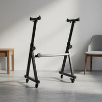 Z shape Frame Keyboard Stand Sturdy Z-Style Keyboard Holder Non-Slip Foam Musical Equipment for Rehearsal Room