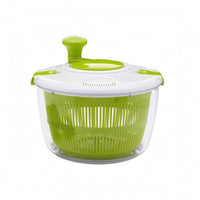 Perforated Basket Manual Salad Drainer Non-Slip Base Vegetable Drainer Hand Crank Strainer Bowl