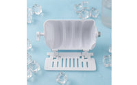 Ice Maker Container with Foldable Flap Slotted Accessory Compact for Kitchen