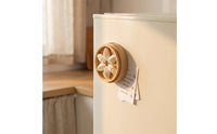 Miniature Steamer Basket Adhesive Decorative Dumpling Adhesive Whimsical Note Holder Kawaii for Refrigerator