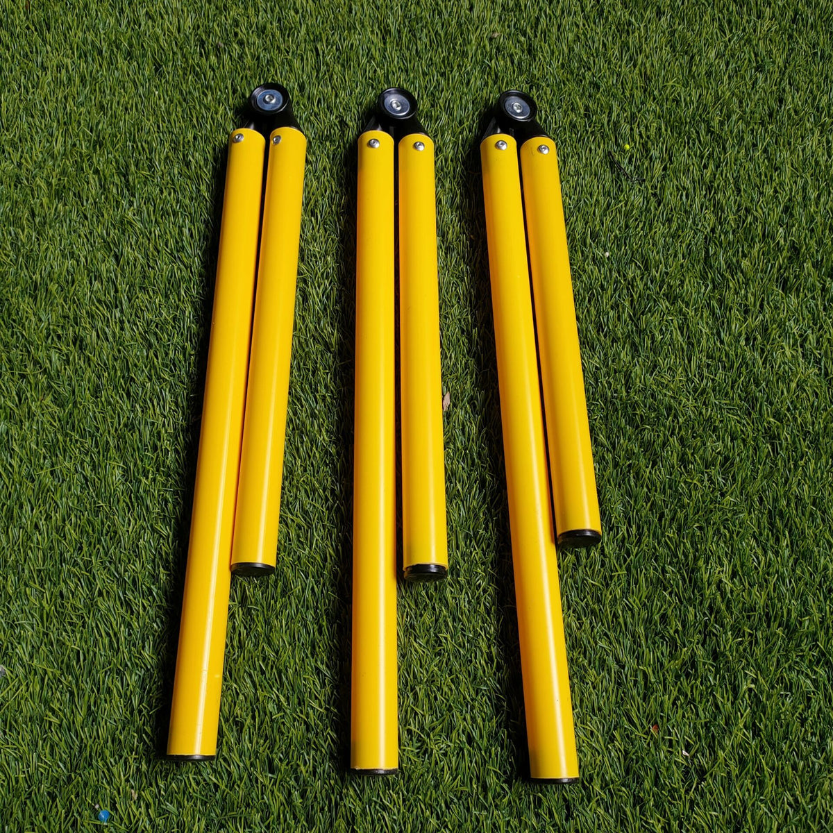 Foldable Soccer Training Pole Agility Slalom Marker