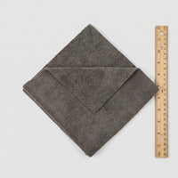 Thick Microfiber Cloth and Car Drying Towel, 40cm x 40cm Microfibre Cloth for Detailing, Six-Weft Weave Serged Border for Glass and Polish
