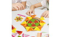 Early Learning Developmental Fruit Toy Set Hand-Eye Coordination Fruit Slice Toy Set Set Parent-Child Interaction Pattern Blocks Stimulates Creativity for Preschoolers