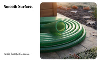 Green PVC Hose Flexible Water Hose Leak-Resistant Heavy Duty Water Pipe for Gardeners, Aquarium Hobbyists, Irrigation, Farm, Car Washing