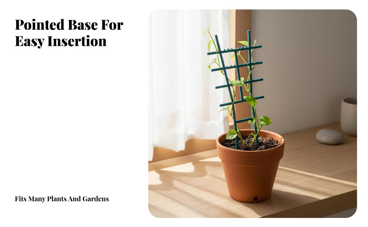 Plastic Climbing Plant Frame Lattice Design Plastic Climbing Plant Support Potted Plant Support Frame Long-Lasting Mini Climbing