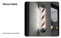LED Barber Pole Waterproof LED Barber Pole Light Super Illuminated Storefront Signage for Outdoor, Storefront