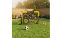 Soccer Goal with Target Net Training Soccer Goal with Target Precision for Young Athletes, Coaches, Backyard, Park