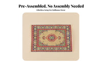 Realistic Intricacy European Design Miniature Carpet Versatile Decoration Dollhouse Carpet High-Quality Craftsmanship for DIY Crafters