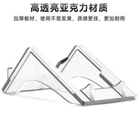 适用于MAC mini M4/M4 Pro桌面收纳底座 苹果主机亚克力防滑支架