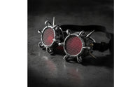 Steampunk Goggles Gothic Goggles with Mesh Lenses Vintage Eyewear for Cosplayers, Costume Party