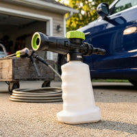 Car Wash Pressure Washer Attachment for Professional Car Detailing, High Pressure Car Foam Sprayer with Brass Fittings, Adjustable Foam Lance
