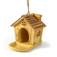 Hanging Bird Feeder Long-Lasting Bird Feeder with Tray Sturdy for Garden, Yard