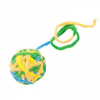 Yarn Ball Cat Toy Bite-Resistant Knitted Bell Ball Non-Fading for Cats, Kittens, Indoor Play