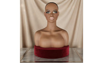 Mannequin Head Makeup Female Bust Mannequin Jewelry Display Bust for Photo Photography