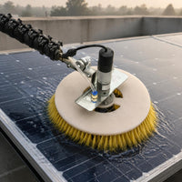 Photovoltaic Panel Cleaner Carbon Fiber Telescopic Photovoltaic Brush Long-Handled