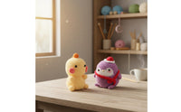 Tutorial Tutorials Included Amigurumi Crochet Kit DIY Yarn Creature Kit for Beginners, Kids, Adults
