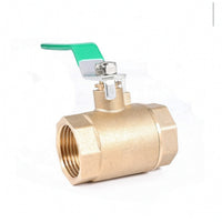 Brass Ball Valve Corrosion Resistant Ball Valve with Female Threads Long-Lasting Leak-Leakproof for Plumbers, Plumbing